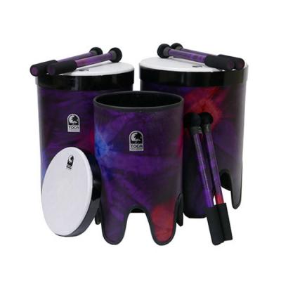 TOCA トカ TF2NT-3PCWP Nesting Tom Tom Drums WoodStock Purple 3set ネスティングトムトム タムタムドラム 3サイズセット