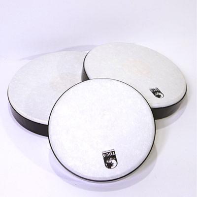 TOCA トカ TF2NT-3PCWP Nesting Tom Tom Drums WoodStock Purple 3set ネスティングトムトム タムタムドラム 3サイズセット ヘッド画像