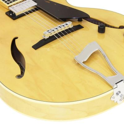 AriaProII アリアプロ2 FA-1000 N Natural フルアコースティックギター ハードケース付き ブリッジ画像