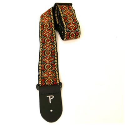 Perri’s ペリーズ TWS-6726 ORANGE CROSS JACQUARD コットン製 ギターストラップ JACQUARD ギターストラップ