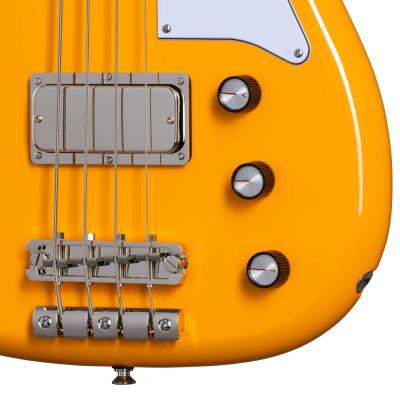 Epiphone Newport Bass California Coral エレキベース コントロールノブ、ピックアップ、ブリッジ