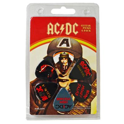 Perri’s ペリーズ LP-ACDC2 ACDC 6PICKS Guitar Pick ギターピックセット
