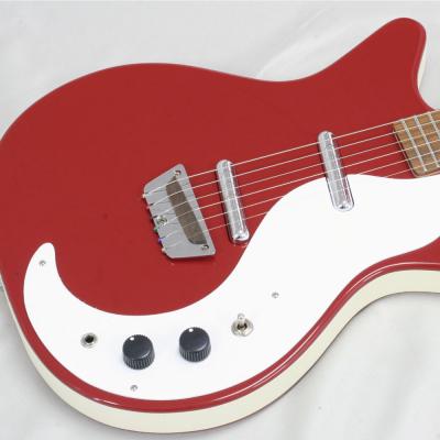 Danelectro ダンエレクトロ Guitar STOCK’59 VINTAGE RED エレキギター ボディアップ画像2