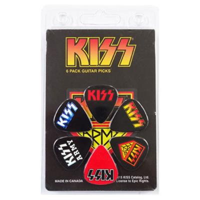 Perri’s ペリーズ LP-KISS2 KISS 6PICKS Guitar Pick ギターピックセット