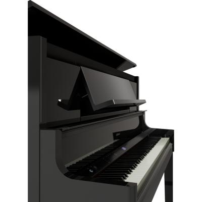 【組立設置無料サービス中】 ROLAND ローランド LX-9-PES 電子ピアノ 高低自在椅子付き ブラック 黒塗鏡面 鍵盤画像
