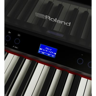 【組立設置無料サービス中】 ROLAND ローランド LX-9-PES 電子ピアノ 高低自在椅子付き ブラック 黒塗鏡面 ディスプレイ画像