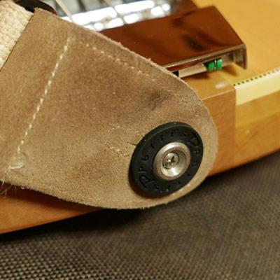 Perri’s ペリーズ SLK-7218 BLK Rubber Strap Lock BLACK ストラップロック ブラック 使用例画像