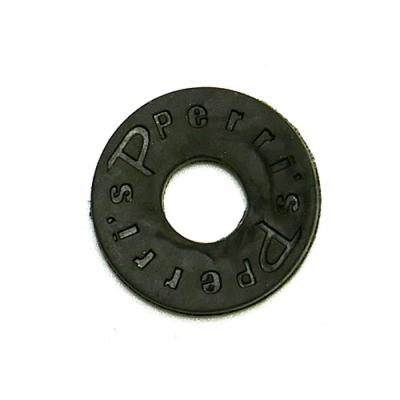 Perri’s ペリーズ SLK-7218 BLK Rubber Strap Lock BLACK ストラップロック ブラック 単品画像