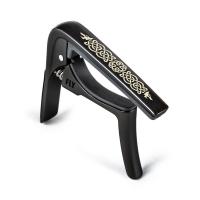 JIM DUNLOP ジムダンロップ 63CBKC TRIGGER FLY CAPO Celtic Knot Edition Curved BLACK ギターカポ カポタスト
