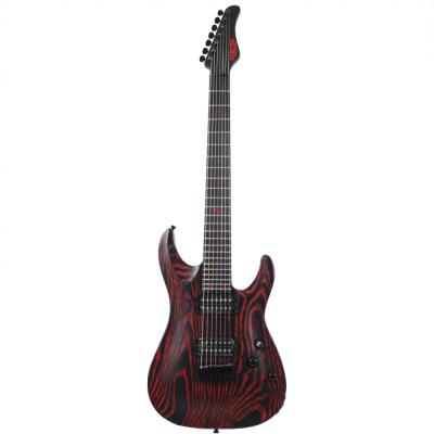 SCHECTER シェクター PA-SM-SH-7 SiM SHOW-HATEモデル セミハードケース付属 7弦エレキギター