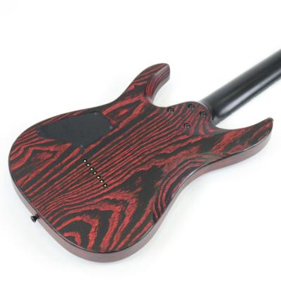 SCHECTER シェクター PA-SM-SH-7 SiM SHOW-HATEモデル セミハードケース付属 7弦エレキギター ボディバック画像