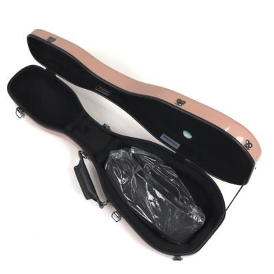 ウクレレケース アランフェス ARANJUEZ CAUK-16S ミルクティー 2299 スタンダード ソプラノ ソプラノロングネック 両対応 グラスファイバー製 内部、ショルダーストラップ