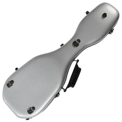 ウクレレケース アランフェス ARANJUEZ CAUK-16S シルバー 21 スタンダード ソプラノ ソプラノロングネック 両対応 グラスファイバー製 本体画像 裏