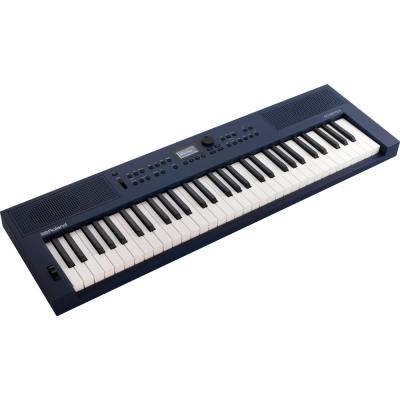 キーボード 61鍵盤 ローランド ROLAND GOKEYS3-MU GO:KEYS 3 Entry Keyboard エントリーキーボード ミッドナイトブルー 自動伴奏機能搭載 アングル画像