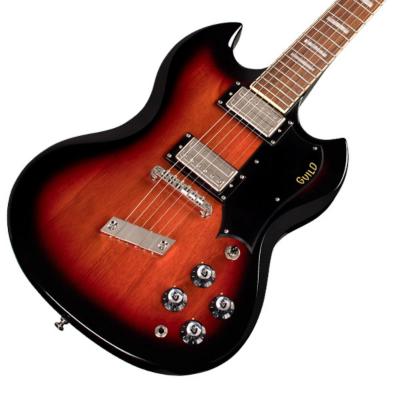 GUILD ギルド Polara deluxe vintage sunburst エレキギター ボディトップ