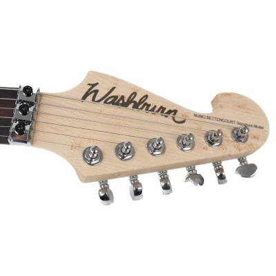 Washburn ワッシュバーン N4-NUNO VINTAGE MATTE USA Nuno Bettencourt Signature エレキギター ヘッド画像