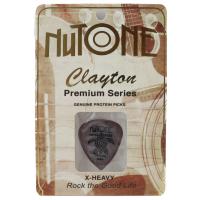 Clayton USA クレイトン NSXH/1 NuTone X-Heavy スタンダード ギターピック 1枚