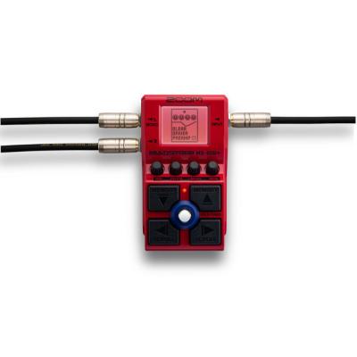 ZOOM ズーム MS-60B+ MultiStomp ベース マルチエフェクター ペダル ケーブル接続例