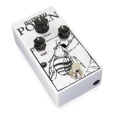 Copilot FX Polen ブースター ギターエフェクター フットスイッチ側からのアングル