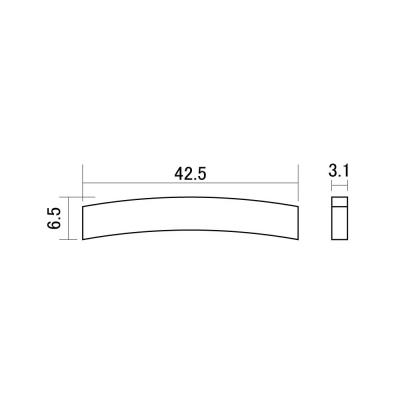 SCUD スカッド BN-403 ボーンナット サイズ図画像