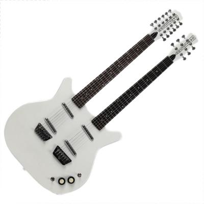 Danelectro ダンエレクトロ DOUBLE NECK 6-12 WHT ダブルネック エレキギター