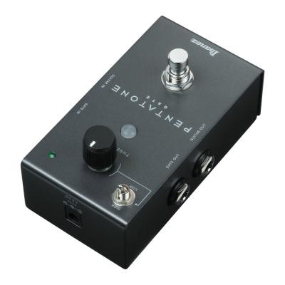 IBANEZ アイバニーズ PTGATE Pentatone Family ノイズゲート ギターエフェクター トップ右斜めアングル画像