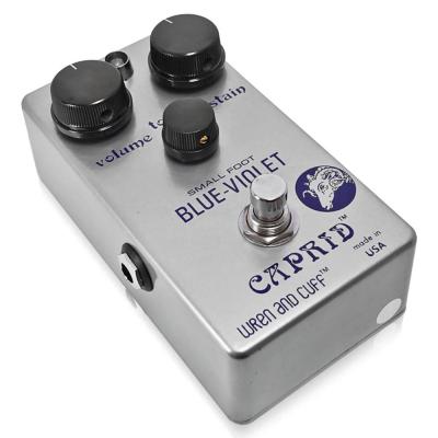 Wren and Cuff レナンドカフ Blue-Violet Caprid Small Foot ファズ ギターエフェクター アングル画像