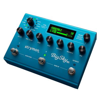 strymon ストライモン BigSky MX リバーブ ギターエフェクター 斜めアングル画像