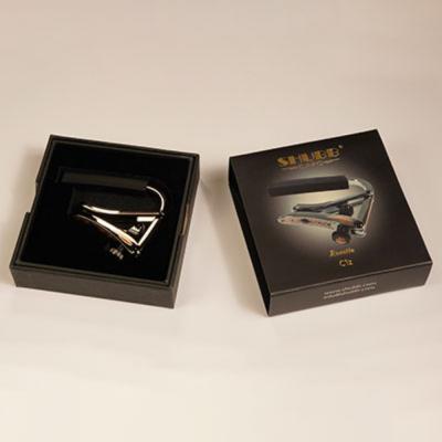 シャブカポ カポタスト フォーク用 SHUBB シャブ C1z カポ ギター 50周年記念特別デザイン ロゼッタ Rossete パッケージ