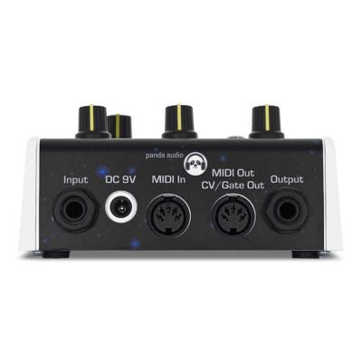 pandaMidi Solutions Future Impact V4 ギターシンセサイザー ベースシンセサイザー エフェクター 入出力端子側サイド