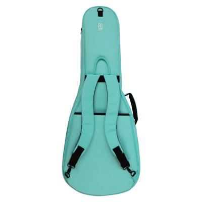 クラシックギターケース REAL MISSION CoolVox C Aqua アクア 水色 ギグバッグ リュック 背負うギターケース リアルミッション 背面 1