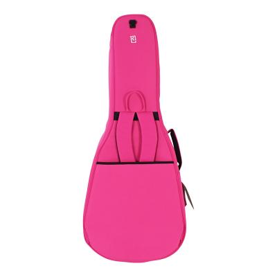 アコースティックギターケース REAL MISSION CoolVox D Pink ピンク アコギ ギグバッグ リュック 背負うギターケース リアルミッション ストラップ収納可能