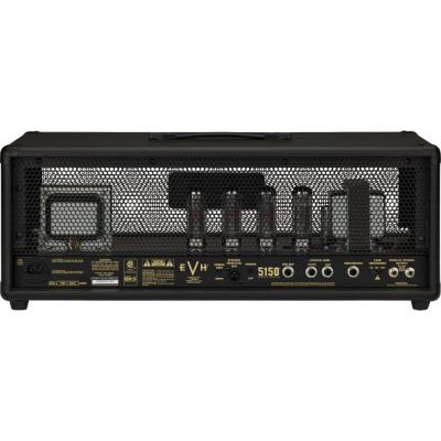 EVH イーブイエイチ 5150 Iconic Series 80W EL34 Head Black ギターアンプヘッド 背面