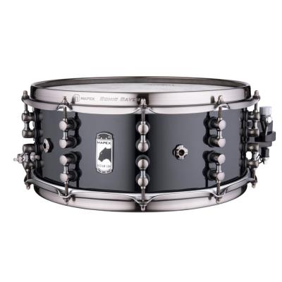 MAPEX メイペックス BPDLMH4600LPB Jeff Hamilton SNARE DRUM The Maximus 14 x 6 PIANO BLACK スネアドラム サブ画像1