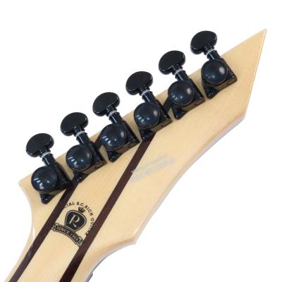 【訳あり】 アウトレット B.C.Rich SHREDZILLA PROPHECY ARCHTOP WITH EVERTUNE Gloss Black エレキギター ヘッド裏画像