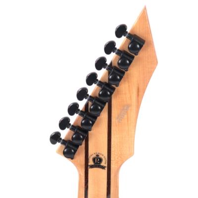 B.C.Rich SHREDZILLA 8 PROPHECY ARCHTOP WITH FLOYD ROSE Black Cherry Quilt 8弦エレキギター アウトレット ヘッド裏