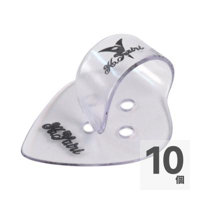 K.YAIRI POP型ピック サムピック H 透明 10枚セット