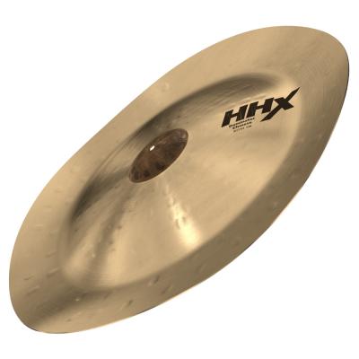 SABIAN セイビアン HHX Dominator Chinese HHX-20DMC HHX Dominator 20インチ チャイナシンバル 本体画像 斜め
