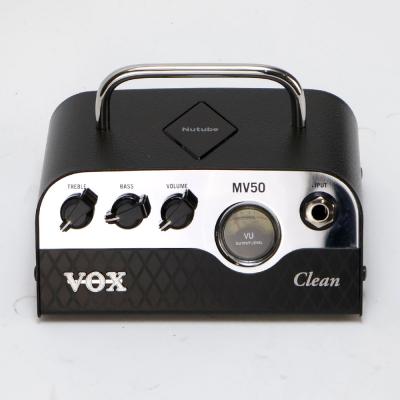 【中古】 VOX MV50-CL Clean 小型ギターアンプヘッド 真空管アンプ 正面