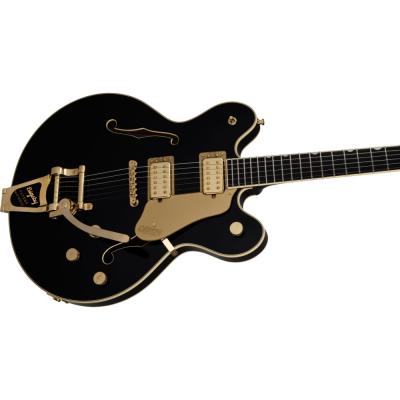 GRETSCH グレッチ Broadkaster LX Center Block with String-Thru Bigsby and Gold Hardware Ebony Fingerboard Black JP エレキギター ボディトップ