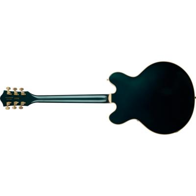 GRETSCH グレッチ Broadkaster Center Block with String-Thru Bigsby and Gold Hardware Ebony Fingerboard Cadillac Green JP エレキギター ボディバック