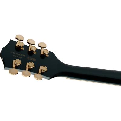 GRETSCH グレッチ Broadkaster Center Block with String-Thru Bigsby and Gold Hardware Ebony Fingerboard Cadillac Green JP エレキギター ヘッド裏