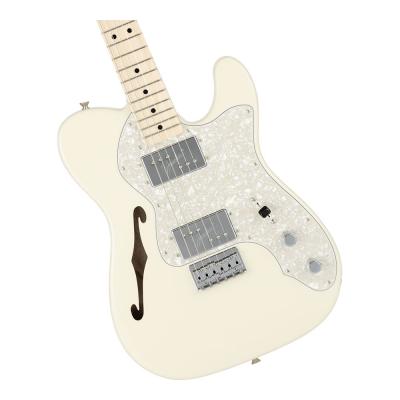 Fender フェンダー Made in Japan Traditional 70s Telecaster Thinline MN Olympic White エレキギター ボディ