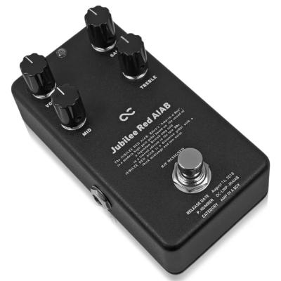 One Control ワンコントロール LWP Series Jubilee Red AIAB Solder Free Pedal Kit 自作キット ディストーション ギターエフェクター 本体画像 斜め