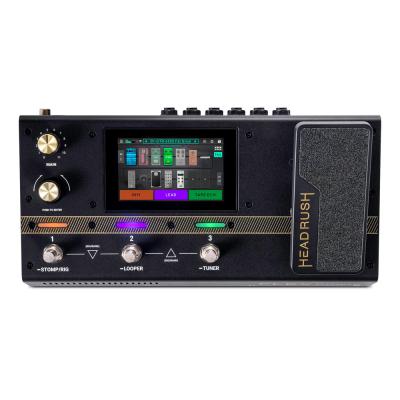 HeadRush Flex Prime ギター&ベース FX アンプモデリングシミュレーター マルチエフェクター 正面画像