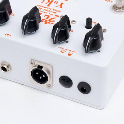 YUKI ユキ 究極 2 ベース用 オーバードライブ プリアンプ 端子、スイッチ