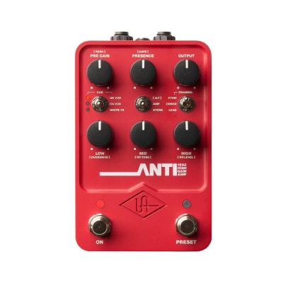 Universal Audio ユニバーサルオーディオ UAFX ANTI 1992 High Gain Amp アンプシュミレーター ギターエフェクター