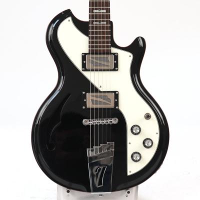 【中古】 Italia Guitars イタリアギターズ Mondial Deluxe BLK エレキギター トップ