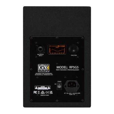 KRK SYSTEMS RP5G5 ROKIT G5 パワードモニタースピーカー 1本 背面