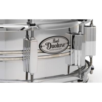 Pearl パール DUX1450BR Duoluxe 14x5 スネアドラム ロゴ